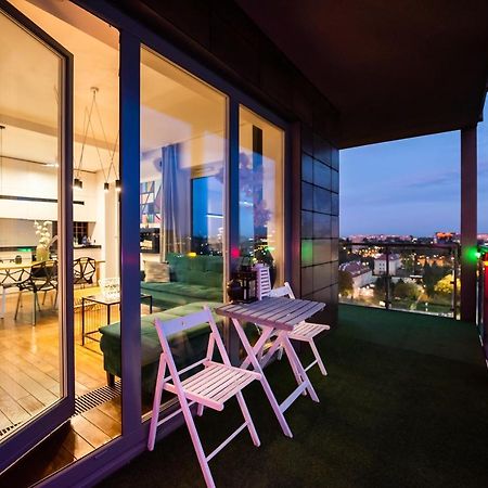 Qbik Artistic Cityscape Apartment Varsovia Exterior foto