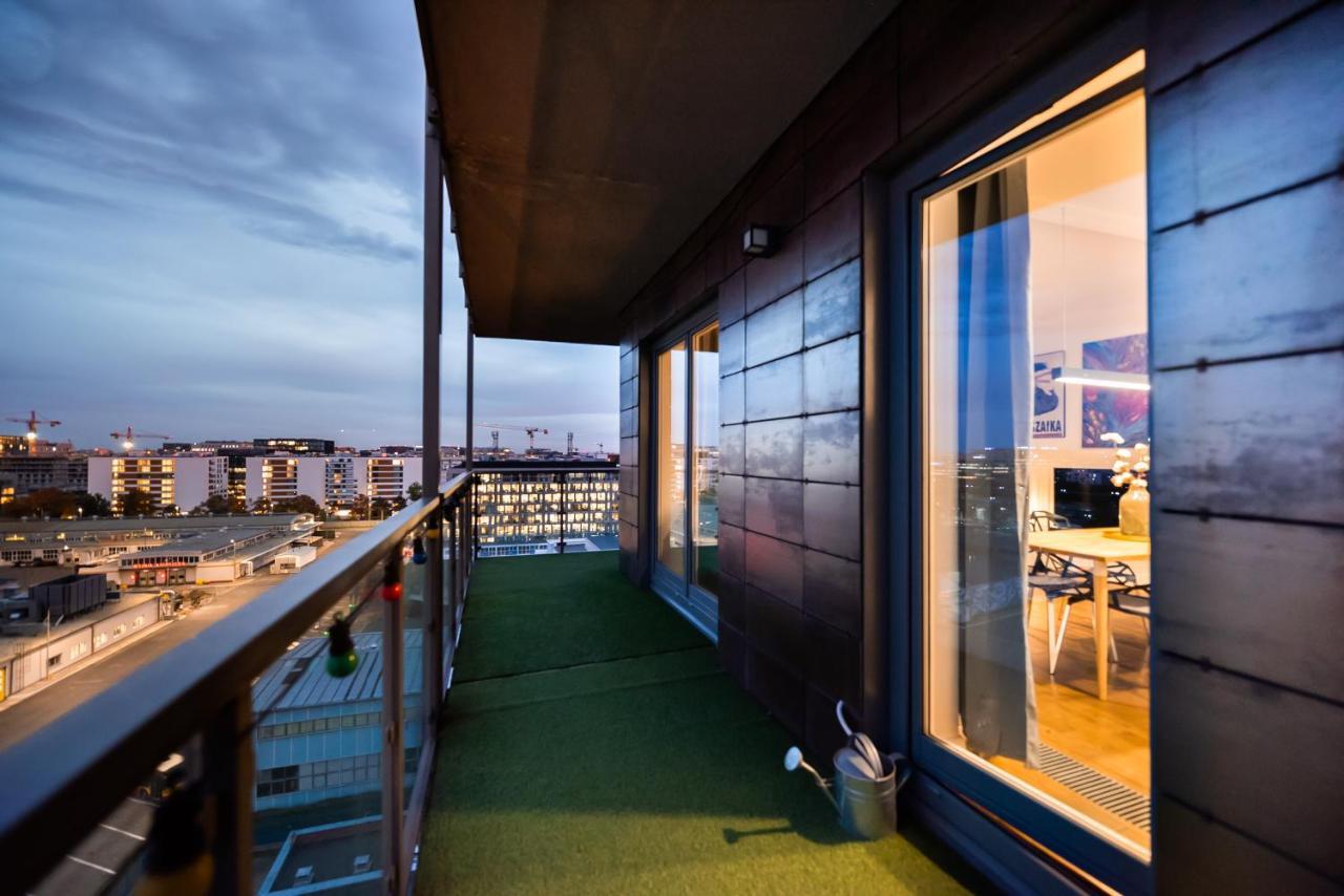 Qbik Artistic Cityscape Apartment Varsovia Exterior foto