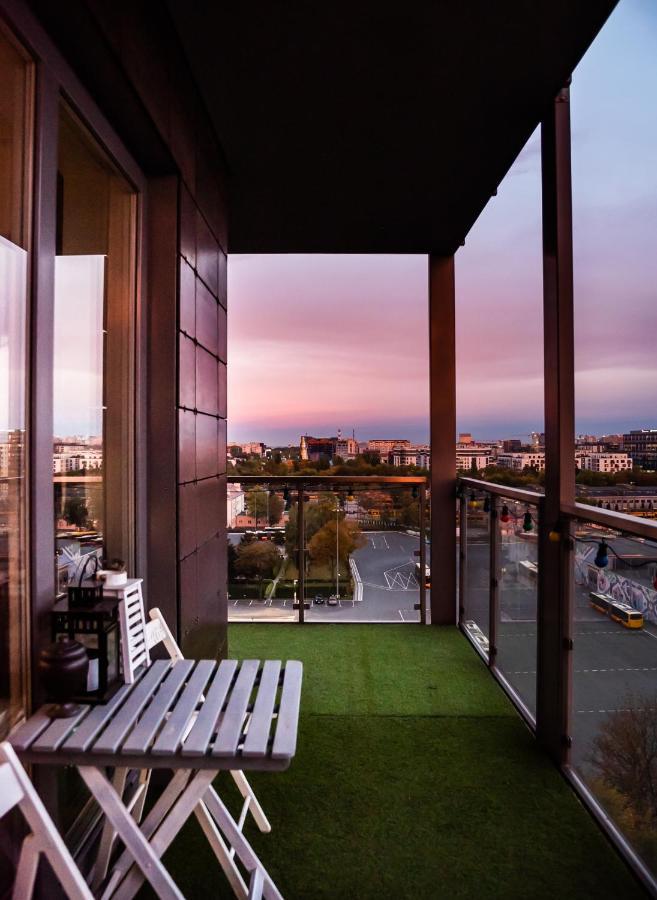 Qbik Artistic Cityscape Apartment Varsovia Exterior foto