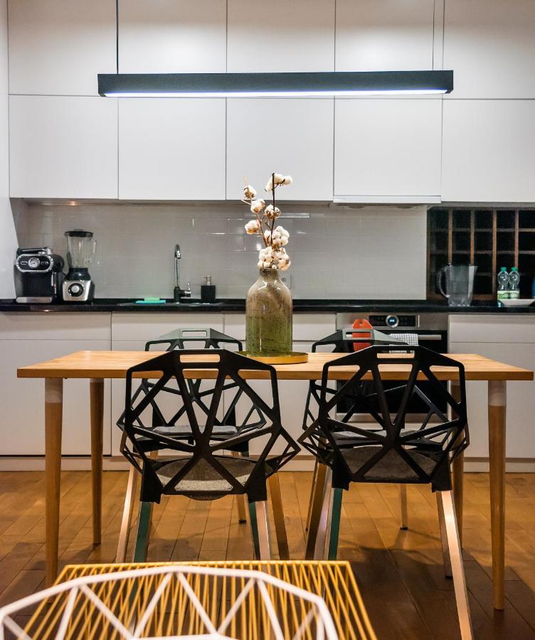 Qbik Artistic Cityscape Apartment Varsovia Exterior foto