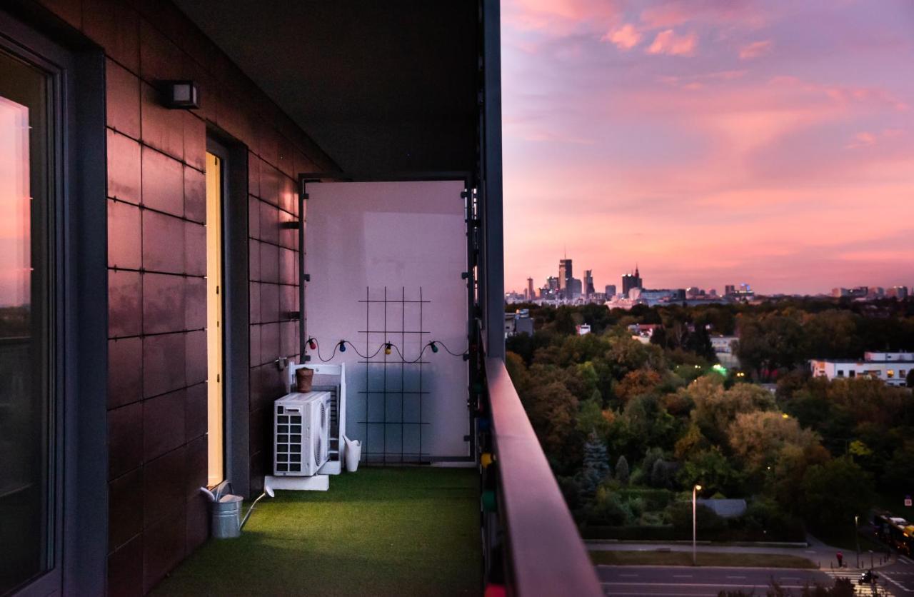 Qbik Artistic Cityscape Apartment Varsovia Exterior foto