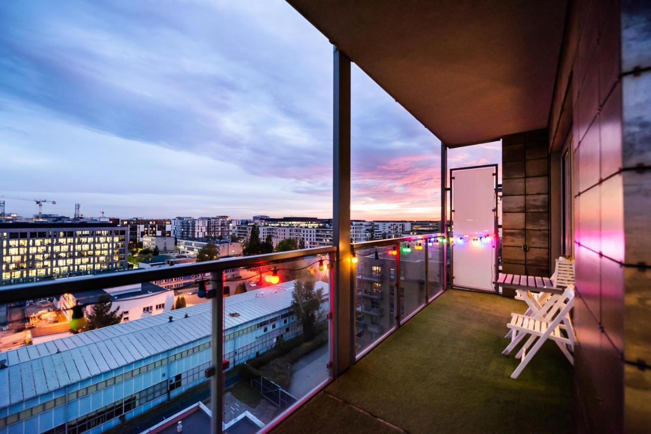 Qbik Artistic Cityscape Apartment Varsovia Exterior foto