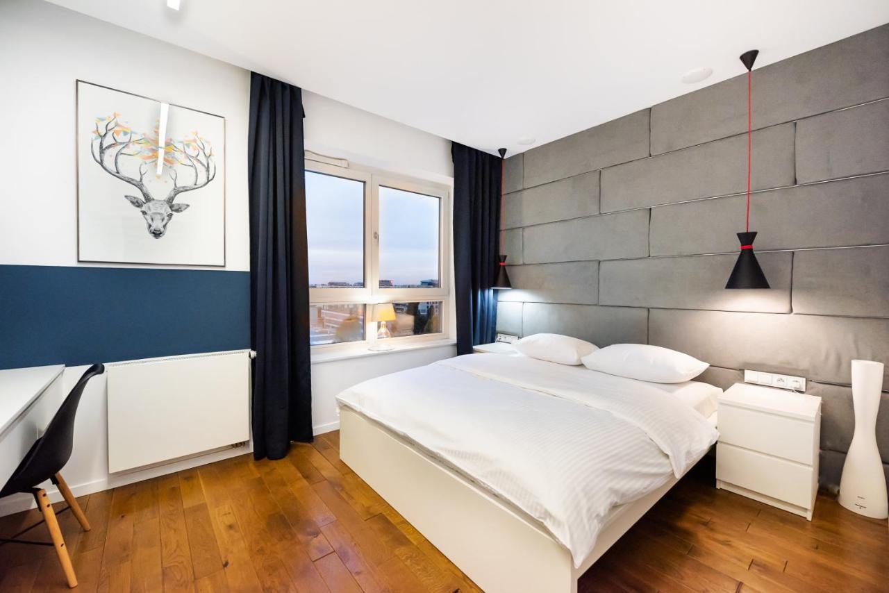 Qbik Artistic Cityscape Apartment Varsovia Exterior foto